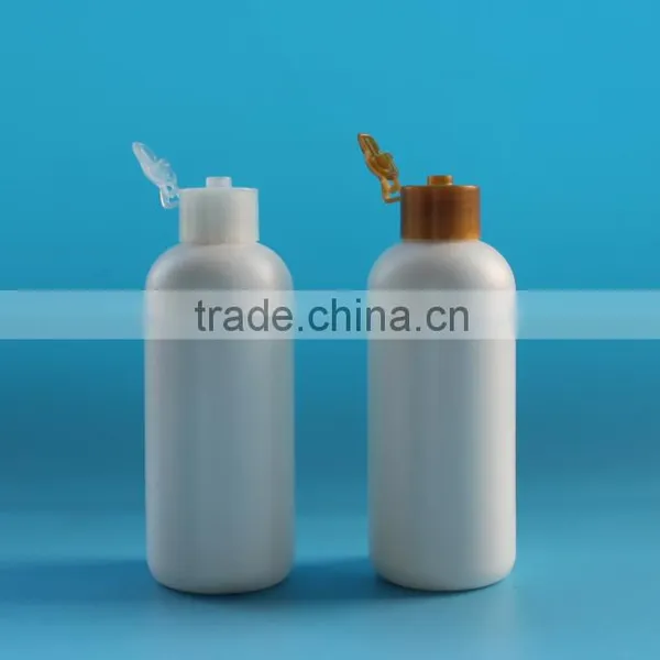 White 180ml HDPE Bottle With Flip Top Cap, 6oz HDPE Flip Top Bottle photo-5