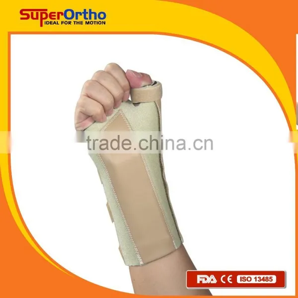 Wrist Wraps Brace Support Immobilization Splints-- A4-048 6 Inch Air Mesh Wrist Splint photo-4