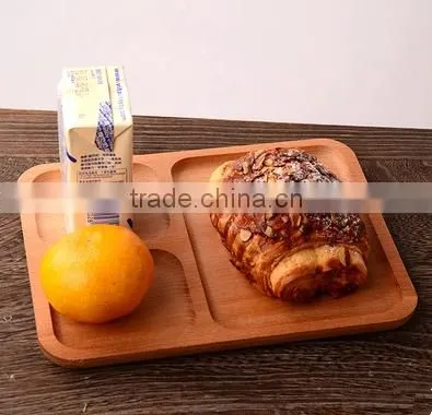 Cheap Wooden Dinner Plates for Restaurant