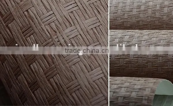 Real Textured Grasscloth Wallpaper