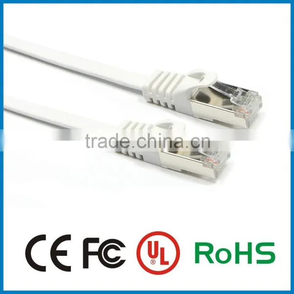 APBG Hot Sale Flat FTP Network Cables Cat 6 With Nickel Plated Connector photo-4
