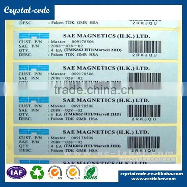 Custom Sticker Electronic Heat Resiatant Pcb Board Sticker photo-6