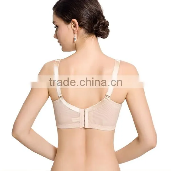 Big Size Bra Beauty Back Gather Big B C D Cup Bra Adjustable Thin Brassiere Push Up Women Bras photo-5