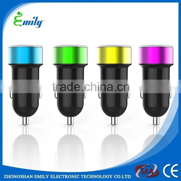 Fashion Colorful Retractable Car Charger