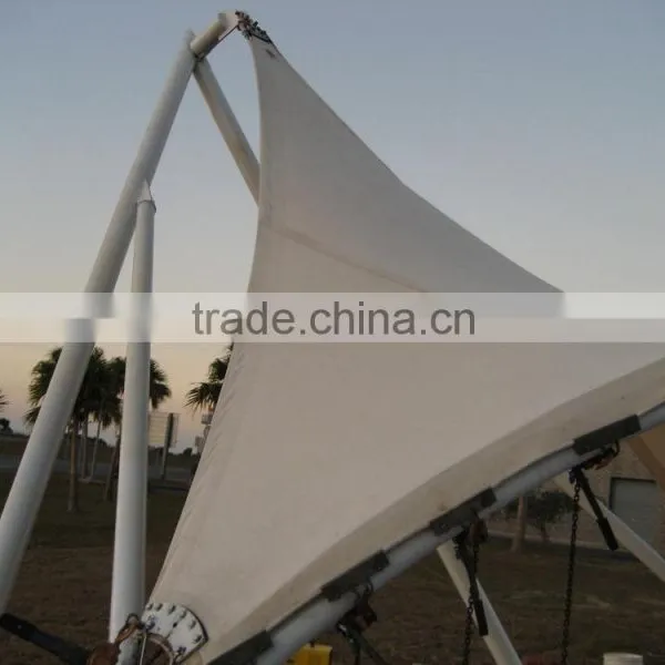 PTFE Tension Membrane for Sun-shade Sail in Taiwan, PVC Canopy of Textile Architecture