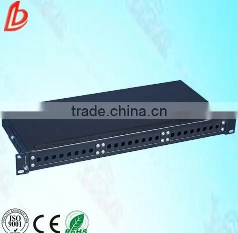 1U/2U 19" Rack Mount Fixed Fiber Optic Patch Panel/optic Distribution Frame photo-2