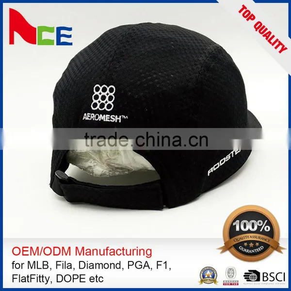 Mens New 5 Panel Hat Blank Twill Golf Cap In White Wholesale Golf Caps photo-3
