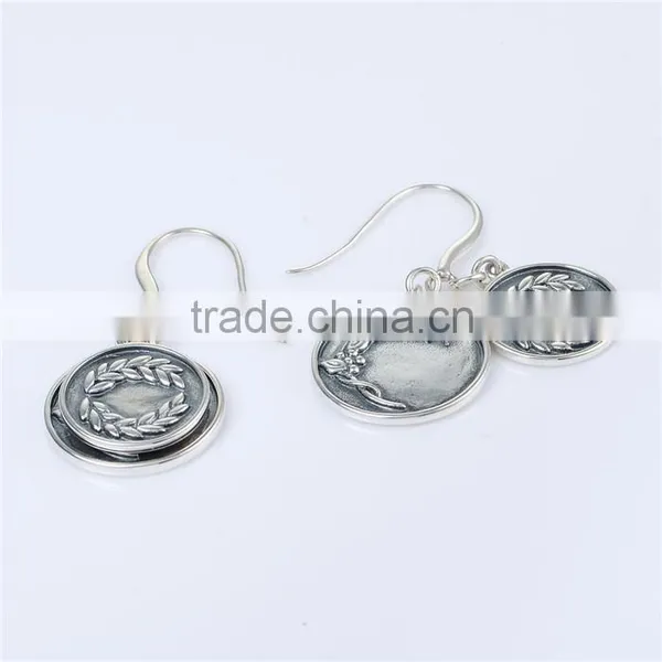 Black Antique Jewelry Thailand Silver Vogue Jewelry Earrings photo-4