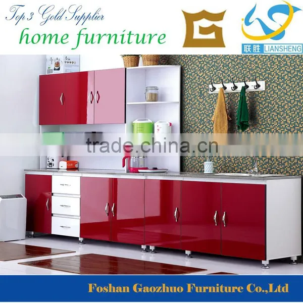 2016 New Presenting Modern Design China Kitchen Cabinet, Whole Kitchen Cabinet Set