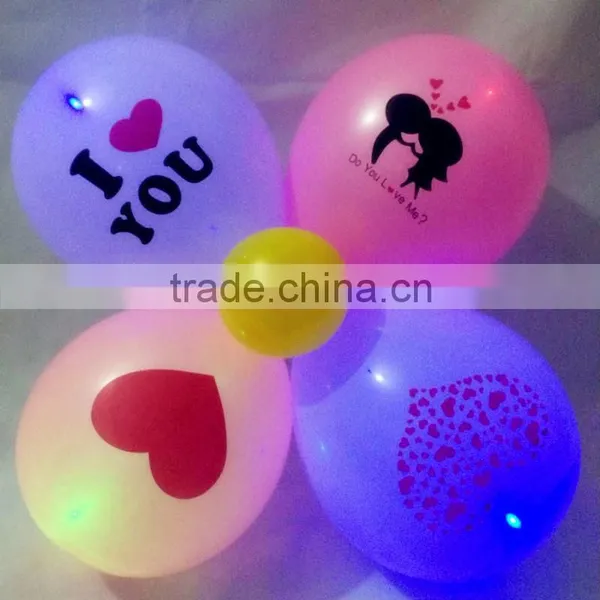 Hot Sale Decoration Led Lights Balloons Helium Glow in the Dark photo-3