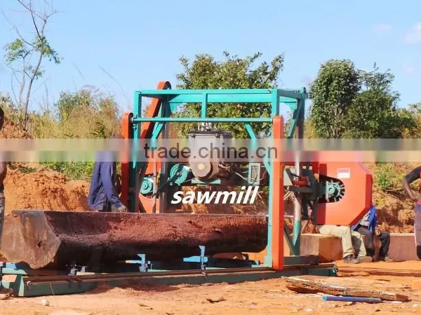 GL-1000 Wood Timber Cutting Band Saw Machine