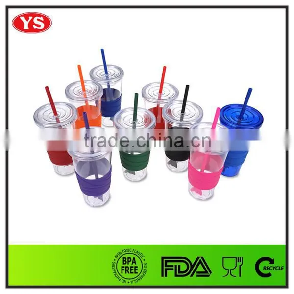 Wholesale Food Safety Straw Mug With Different Colors photo-5