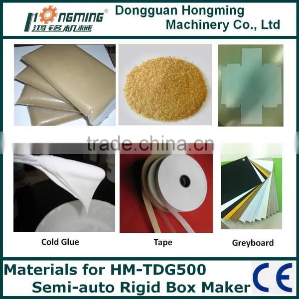 HM-TDG500 Semi-automatic Box Making Machine photo-2