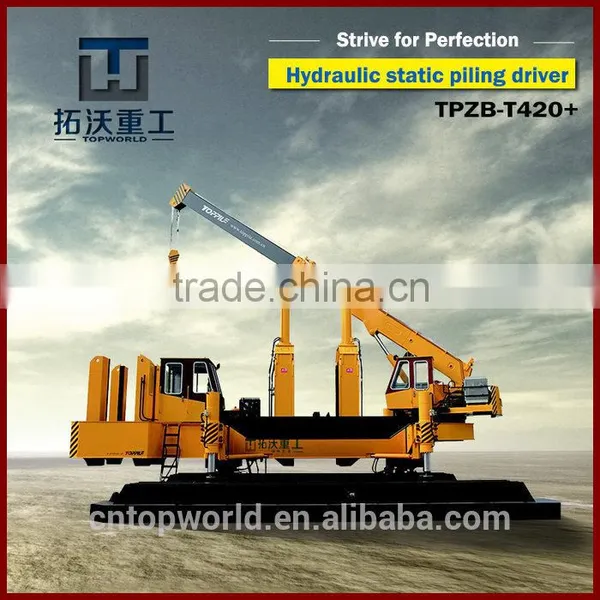 Brand New Hydraulic Static Pile Driver TPZB420+ photo-2