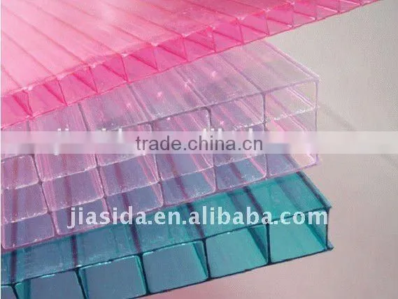 Solar Colored 8mm Hollow Polycarbonate Sheet photo-3