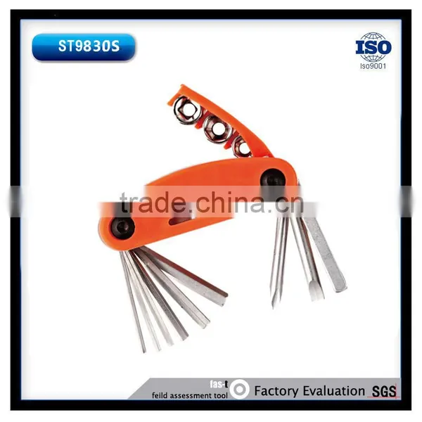 Professional Bicycle Tools Muti Bike Repair Tool /13 In Floding Bicycle Tool Set