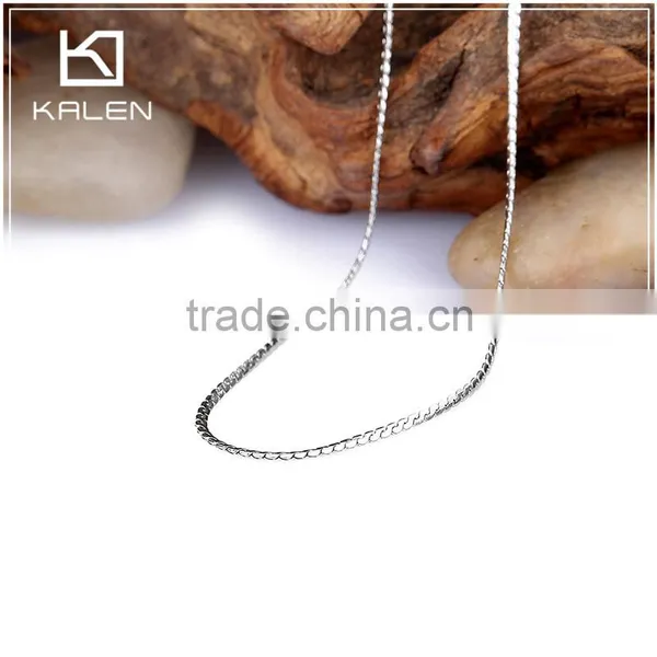 Stainless Steel Link Chain Fashion Jewelry Charm Necklace Wholesale photo-4