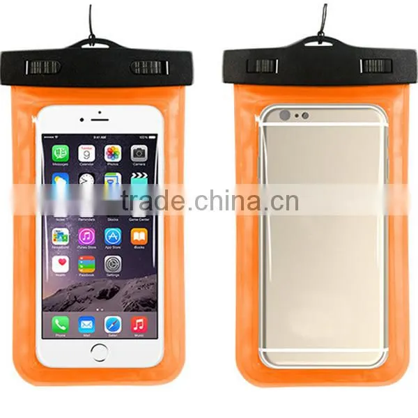 2015 Top Quality Smart Swimming Mobile Phone Bags For Girls And Boys Waterproof photo-3