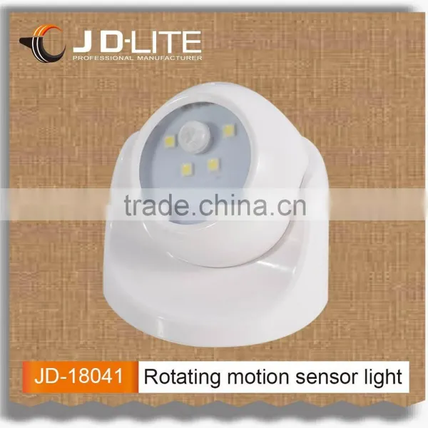 6 SMD Rotating indoor light with motion sensor Porch Rsensor night light