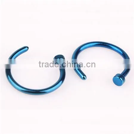 Punk Style New Fashion Nose Ring Stainless Steel photo-2