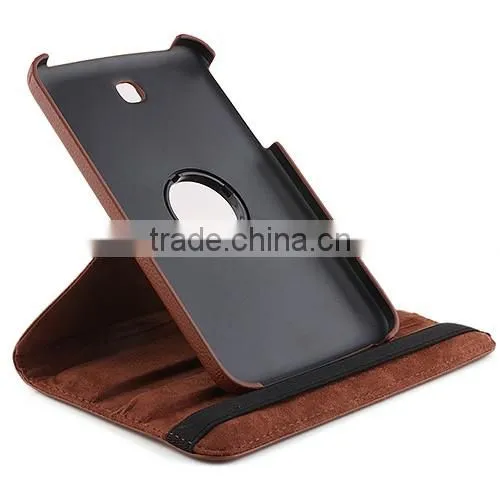 Leather Magnetic Cute Case Cover Stand For Samsung Galaxy Tab 3 7.0 P3200/P3210+Stylus+Film Guard photo-2