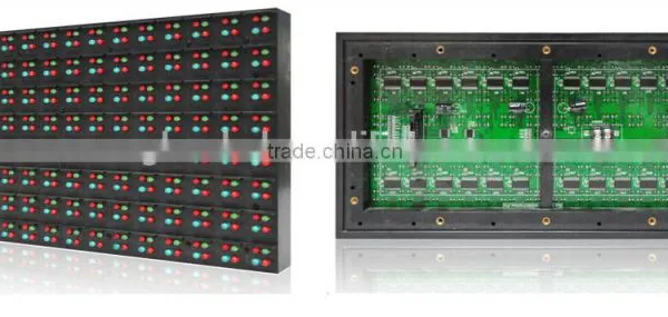 Message Board P20 Outdoor Single Color Traffic Led Sign Wholesale Price LED Display photo-4