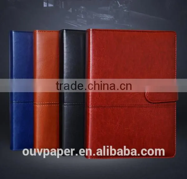 2017 Custom Ring Binder Leather Planner Printing photo-2