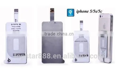 Qi Standard USB Wireless Battery Charger and Receiver for IPhone 6 and 6 Plus Battery Charger photo-3