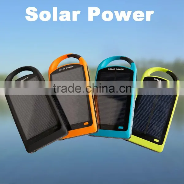 Dual USB Solar Mobile Charger, Waterproof 4000Mah-8000Mah Battery Power Bank Solar photo-4
