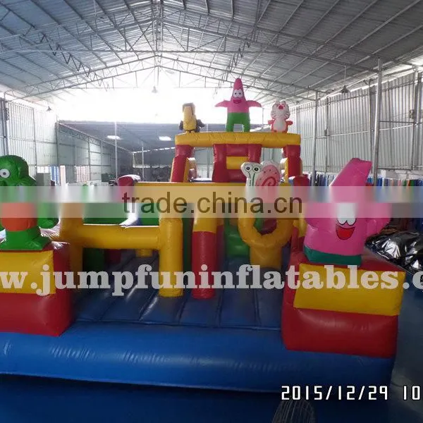 13mL*5mW Large Inflatable Castle/Giant Jumping House Amazing Inflatable Obstacle Course Entertainment Park photo-3