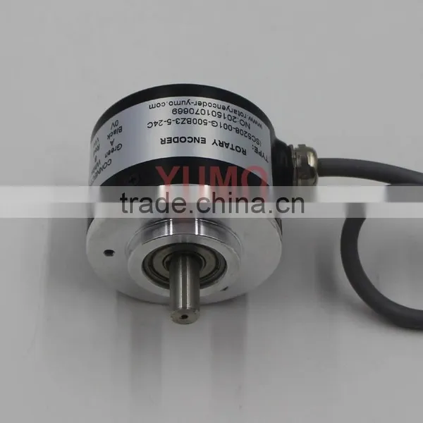 ISC5208 500 Phase CNC System Machine Solid Shaft Encoder Optical Price Incremental Rotary Encoder photo-2