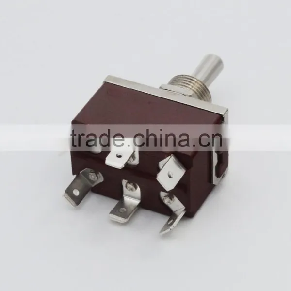 New Design Toggle Switch on -off -on 6 Solder Pins Toggle Type photo-2