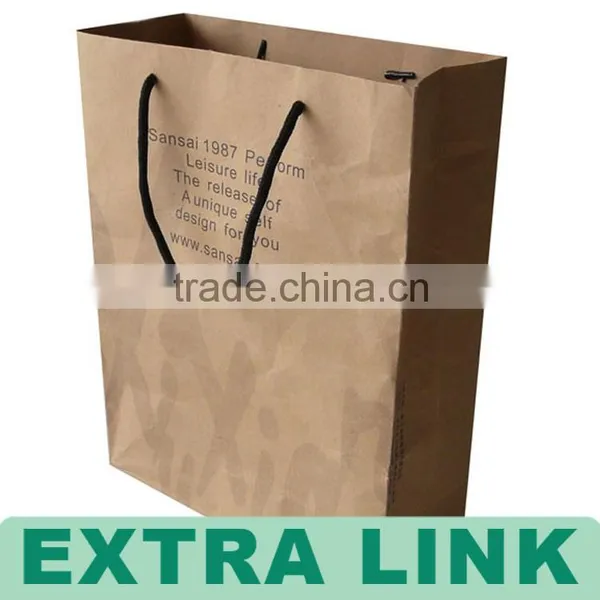 High Quality Custom Logo Hot Stamping UV Coating Wholesale Gift Bags photo-2