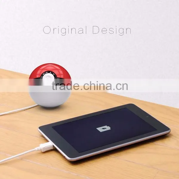 Promotion Gift Pokemons Go Plus Powerbank Mobile Poke Ball Plush Toy Power Bank photo-6