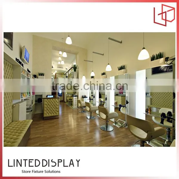 Fancy Cut Thick Shiny Hair Salon Mirrors Used in Barber Shop