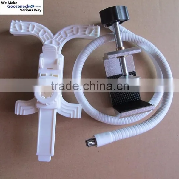 White Color Metal Gooseneck Tablet Holder photo-2