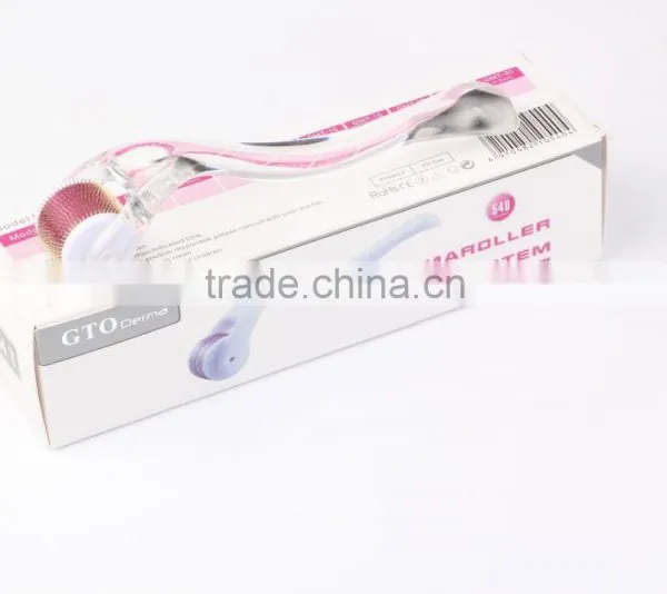GTO 540 Derma Roller Titanium Micro Needle Roller Derma Roller 540 Beauty Roller photo-3