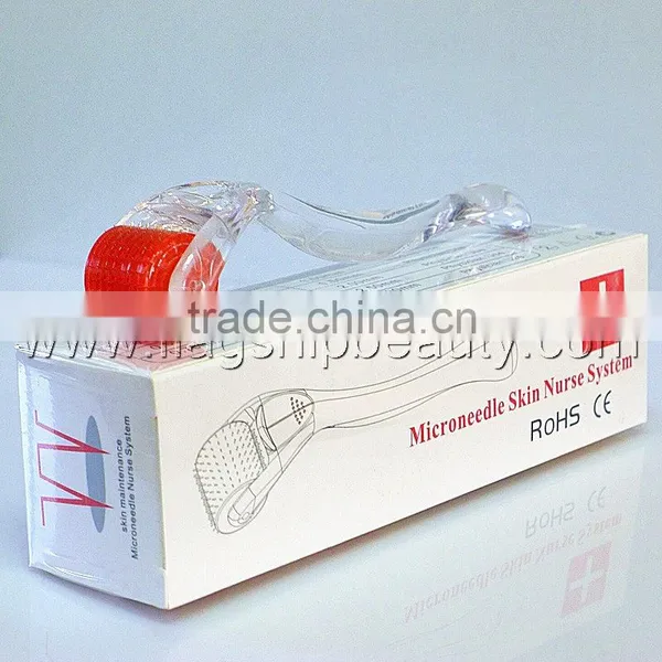 2016 Flagship ! Titanium Alloy Derma Roller Skin Roller Body Face Massage Roller photo-6