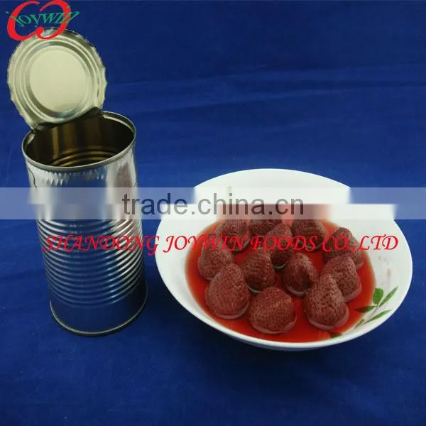 Manufacturer of Without Red Color Canned Strawberries/strawberry in Light Syrup