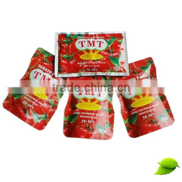 Sachet Tomato Paste With High Quality photo-2