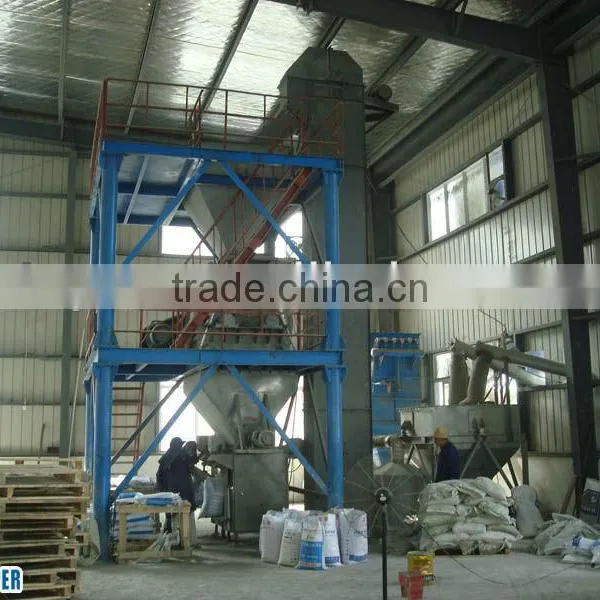 Dry Mortar Plant to Mix Sand and Cement