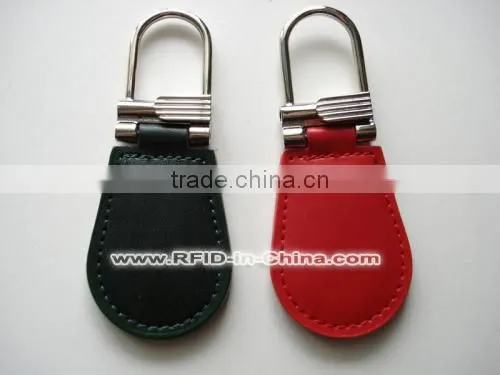 Leather and Waterproof RFID Keyfob for Access Control Systerm photo-2
