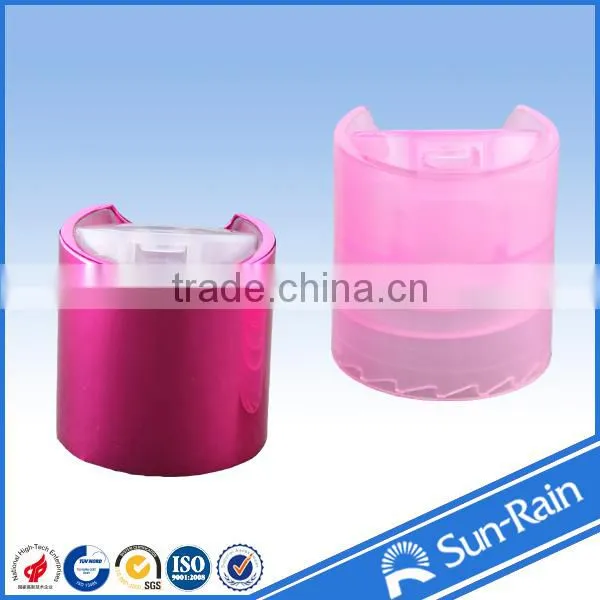 SIO9001 FDA Colored Flip Top Bottle Cap 24/410 Plastic Cap for Bottle photo-3