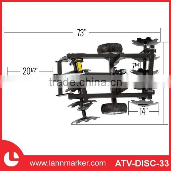 Tow-Behind ATV Disc Harrow photo-2