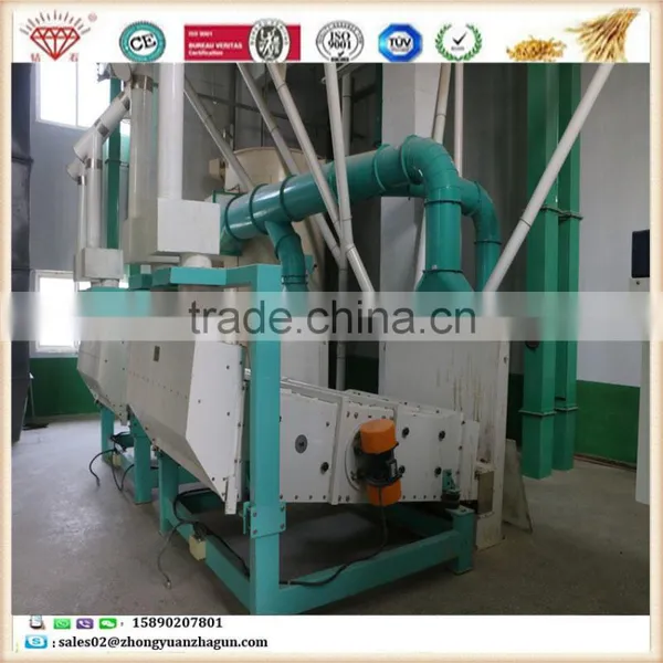 Top Quality Rotary Air Lock Complete Flour Mill Production Line photo-6