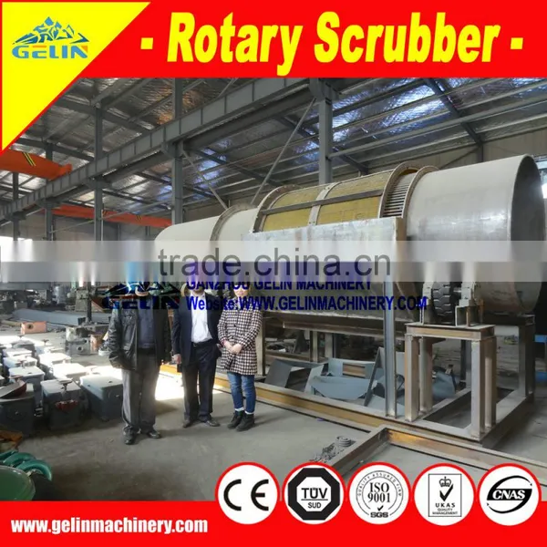 Alluvial Gold and Hard Rock Gold Machine Rotary Scrubber photo-4