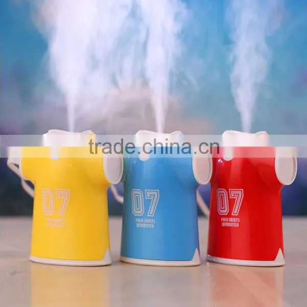 New Arrival Polo Shirts Humidifier, Creative Mini Air Humidifier, USB Mute House Multifunctional Humidifier photo-2