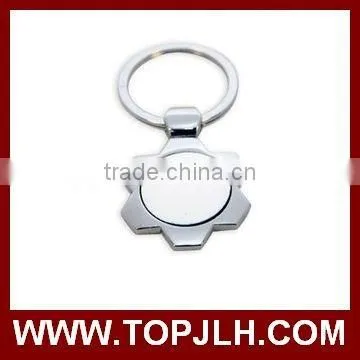 Promotion Gifts Chromium Metal Keychain Keyring for Sublimation photo-4