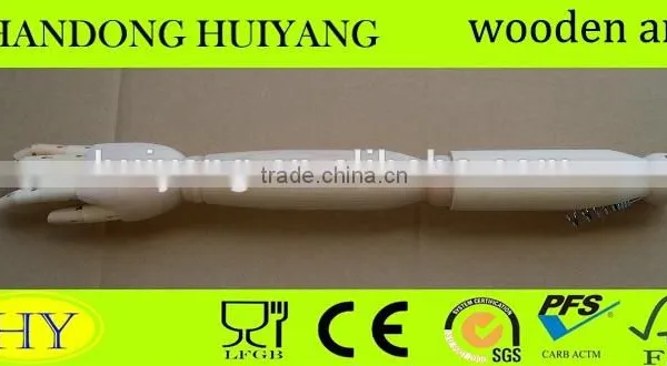 Flexible Display Store Fixture Adjustable Whole Sale Mannequin Wooden Arms photo-4