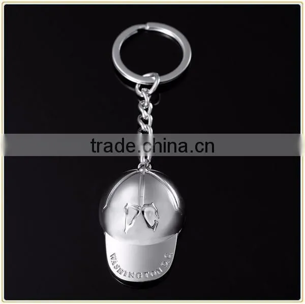 Custom Factory Price Promotional Gifts Cap Shape Metal Keychain Zinc Alloy Hat Keyring Wholesale photo-4